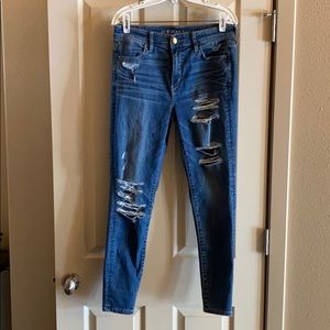 American eagle, high-rise jeggings